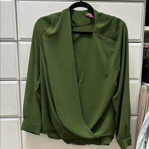 Vince Camuto draped blouse
